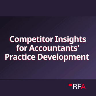 Using Competitor Analysis for Accountants' Practice Development