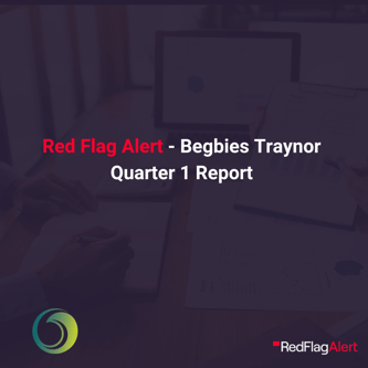 Red Flag Alert - Begbies Traynor Q1 Report reveals increase in distress